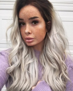 lovescenehair:    speckledgal  