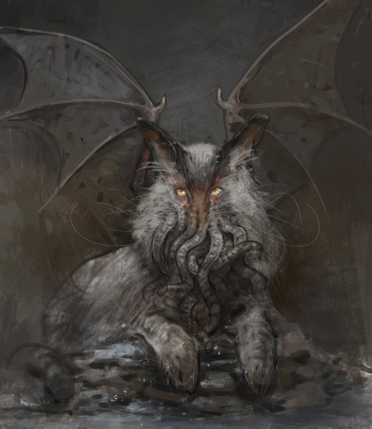 ex0skeletal:  Cats by  Vlad Gheneli  