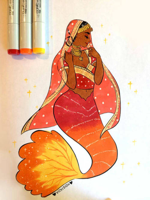 XXX vickisigh:  Week 2 of Mermay! Trying out photo