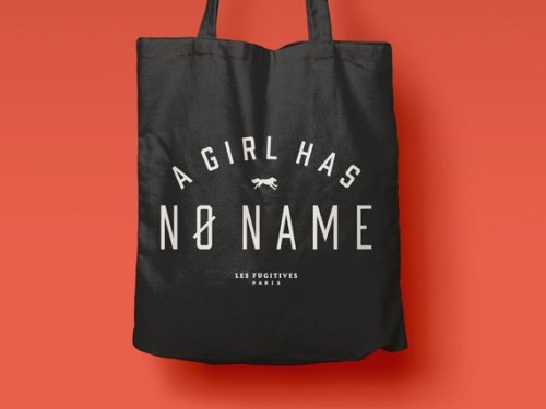 A Girl has no Name Tote //LesFugitives