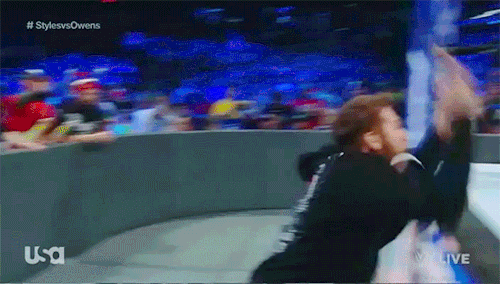 mith-gifs-wrestling:  Sami and I apparently have something in common: when Kevin has that “I did my best and it wasn’t enough and I don’t know what to do now” miserable face, we both become very distressed and want to jump into the ring to help