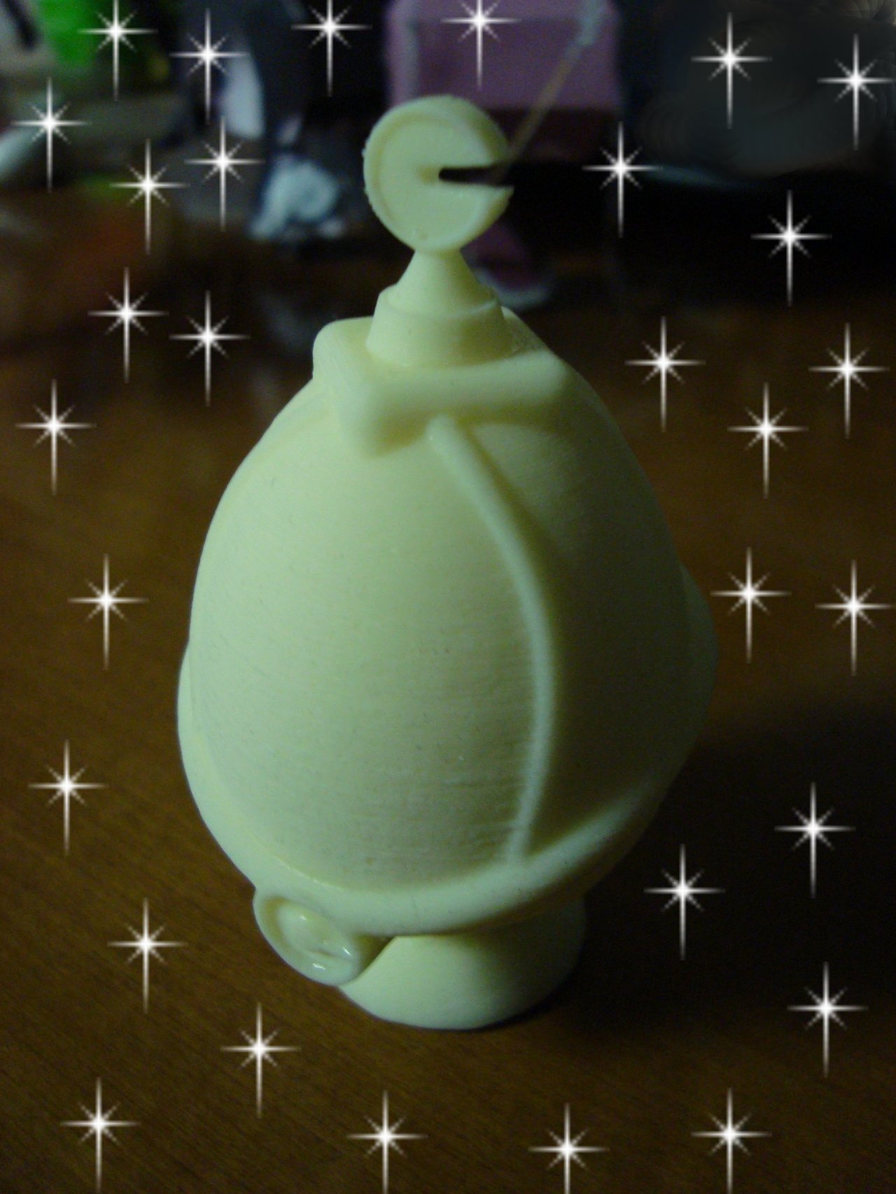 appledress:  I 3D modeled and printed a soul gem in solidworks for a senior design
