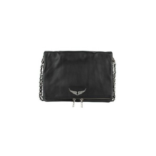 ZADIGANDVOLTAIRE Leather Bag ❤ liked on Polyvore (see more magnetic closure leather handbags)