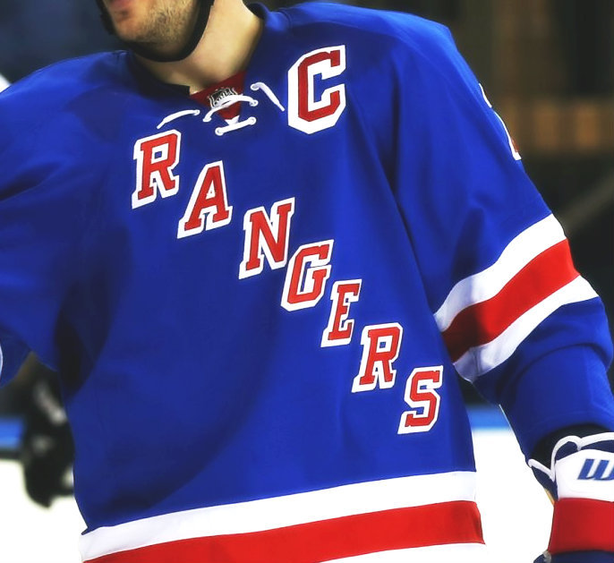 dougthethughamilton:  2013 Original Six Captain jerseys.