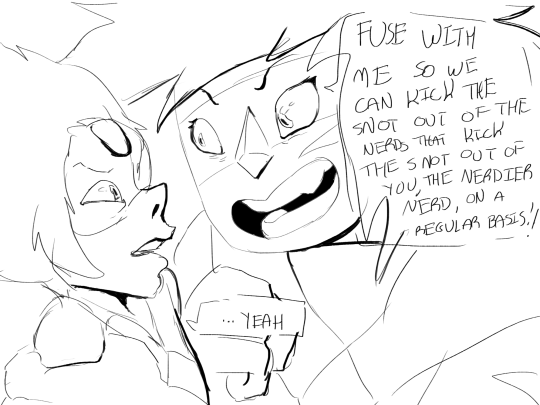 isolatedwheyprotein:  i keep thinking about the potential of japser peridot fusion because people are theorizing that thats what sardonyx is but i cant imagine any other scenario besides