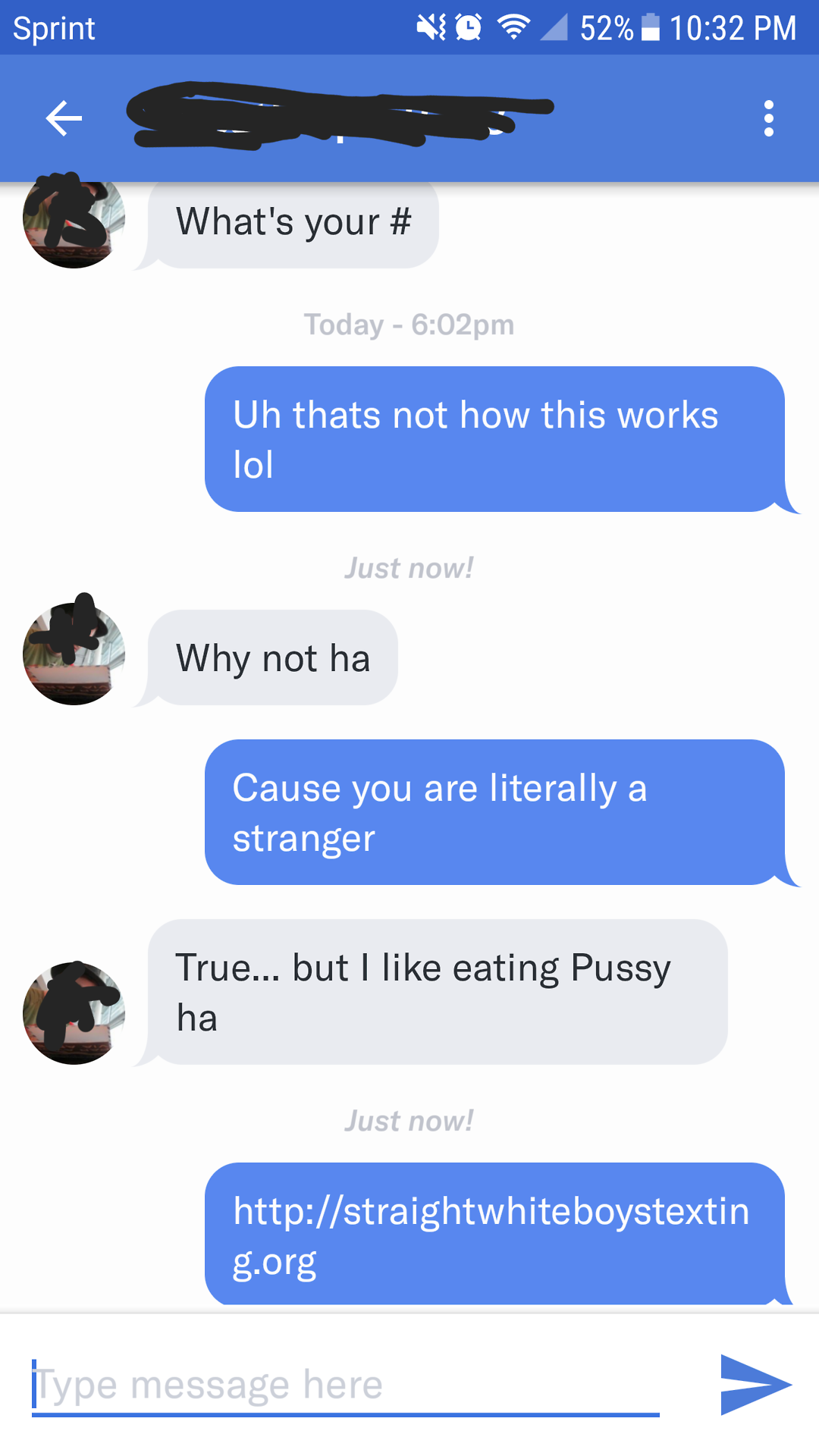 sft425:  straightwhiteboystexting:  He asked me for my phone number after the 2nd