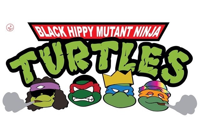 seetderun:  Black Hippy Ninja Turtles cc: cornbreadkirk
