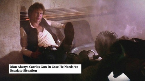 geekybibliophile: theresmagicinthat: A New Hope + Onion Headlines @zombeesknees