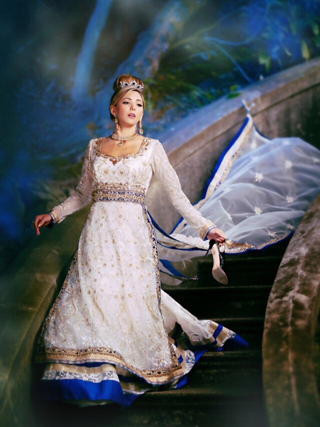 idisneyprincess:  Disney Princess in Indian Fashion.   Princess Ariel (saree), Princess