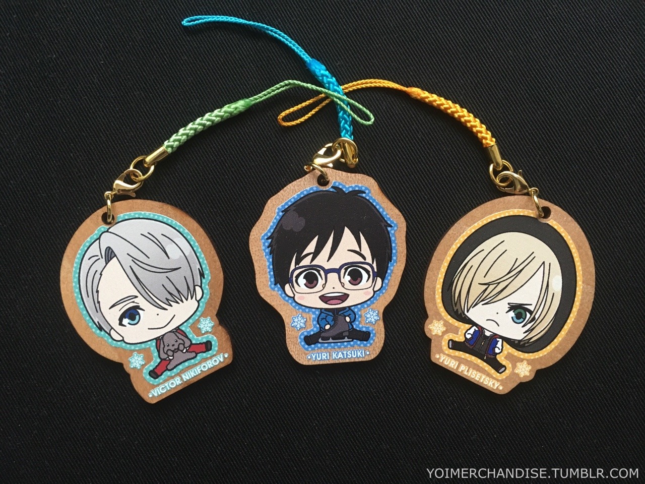 yoimerchandise:  YOI x Canaria Wooden Charms Original Release Date:January 2017 Featured