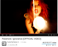 theothersideofparadise:  Paramore’s music videos on YouTube (Part I) (Part II)(Inspired by x) 