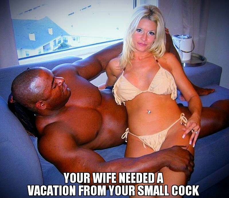 Condom black cock caption