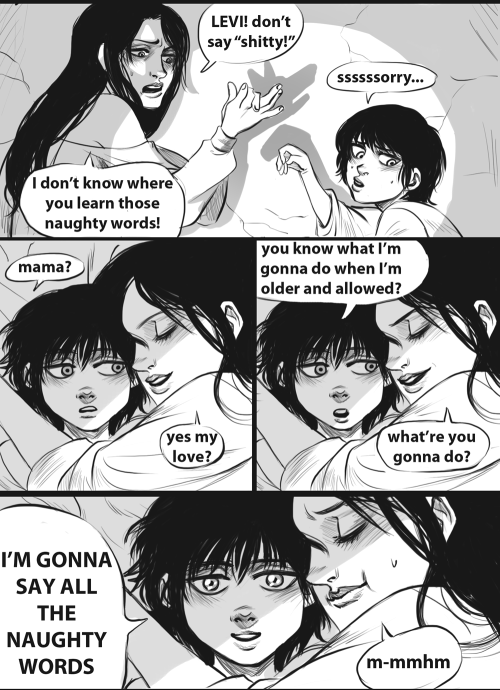 drinkyourfuckingmilk: “do you ever wonder why captain levi seems to avoid sleep?”