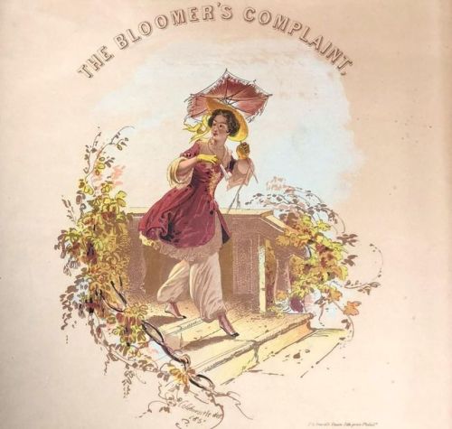 Bloomers were developed in the 19th century in America in response to the adverse effects women&rsqu