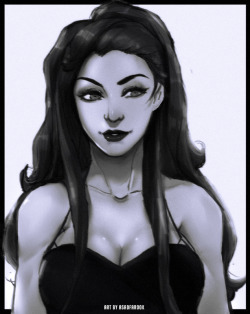 asadfarook:  Casual Asami , about 1 hour. photoshop. Subscribe / Follow - YouTube / Instagram 