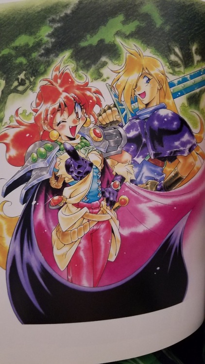 assdare:Anyway, here’s a few of my absolute favorites from the Slayers   DRA-MATA   art book