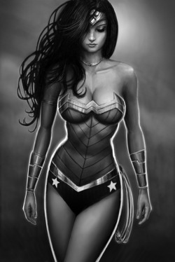 comicsbeforecandy:  Stoic Wonder Woman is