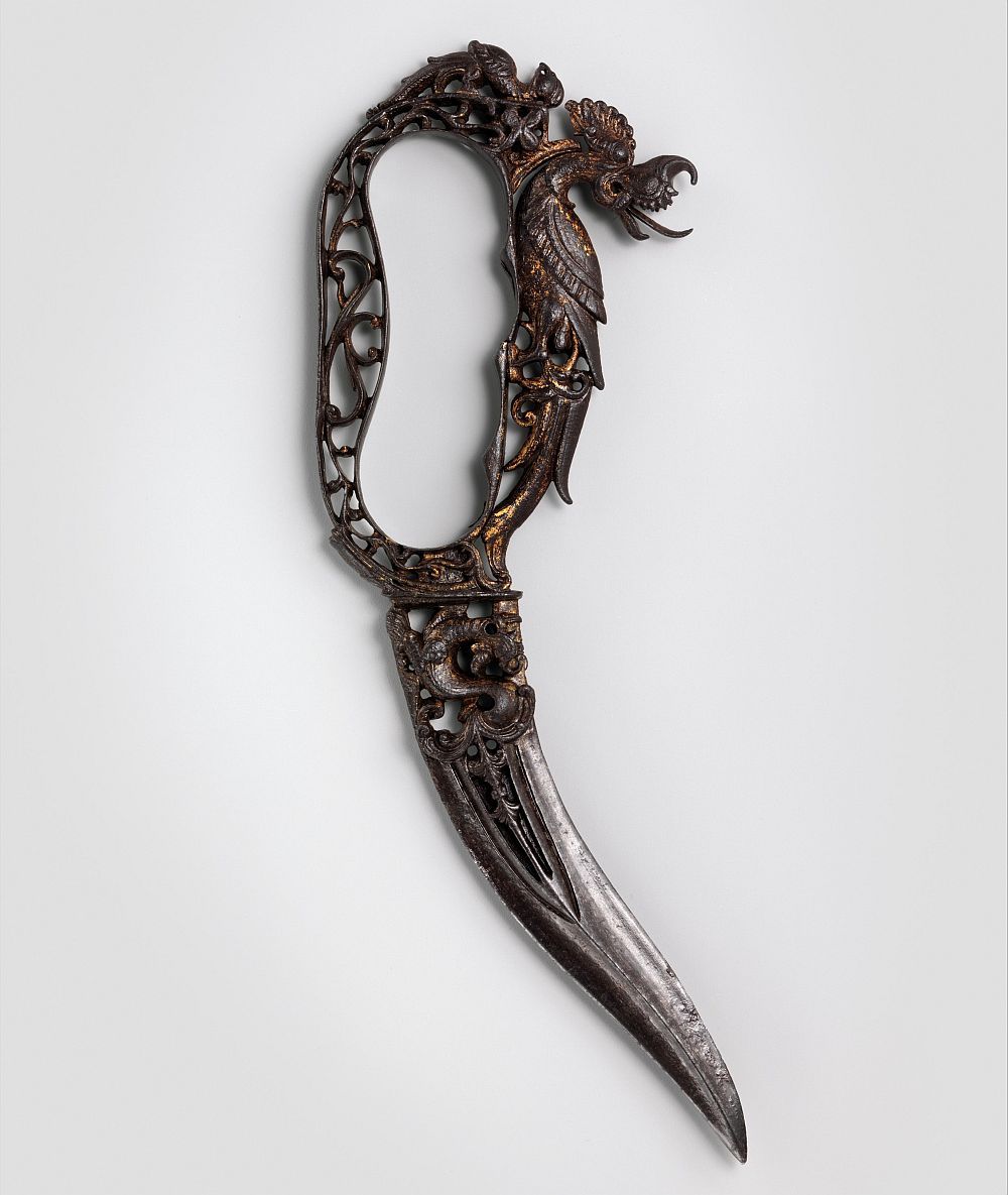 art-of-swords:  Ceremonial Bichwa Dagger Dated: 17th centuryGeography: Thanjavur,