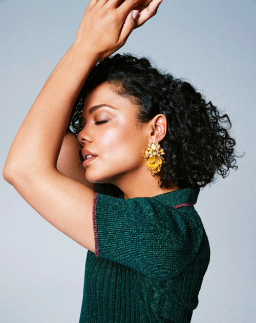 shirazade:Tessa Thompson photographed by Jonty Davies