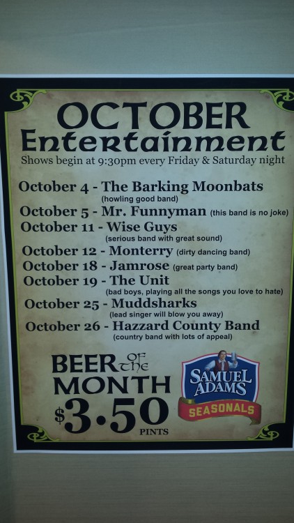 thebarkingmoonbats: The Barking Moonbats at TJ Maloney’s in Merrillville, IN!