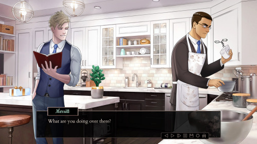 Some screenshots! Cooking with Belmont is a visual novel where there’s no bad endings, on