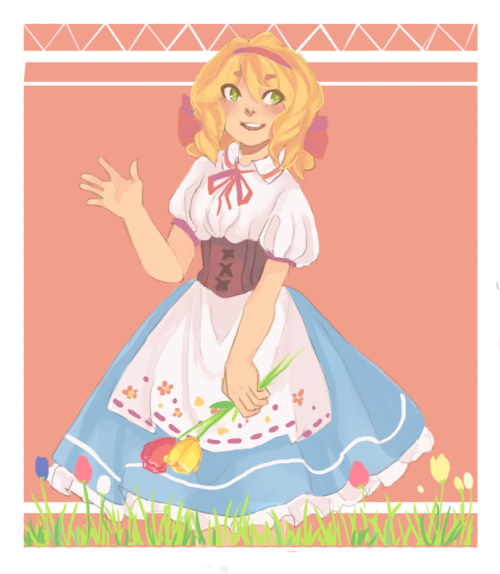 myaverageartblog:Hello everyone! I’m spending my spring break in Belgium to visit family so I drew s