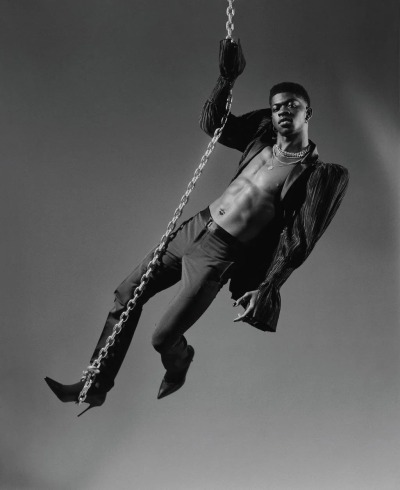 sinnamonscouture:Lil Nas X Covers British GQ Style