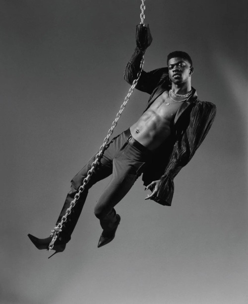 sinnamonscouture:Lil Nas X Covers British GQ Style