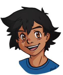 totalshenanigans: Color practice with Ash