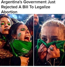 bodymindheartsoulspirit:  feministism:  *rejected women’s rights.  This was last year. Prolifers won, and now they don’t even want to let pregnant women who were raped (some are girls as young as 13, 12 or even 11) to get an abortion, not even if