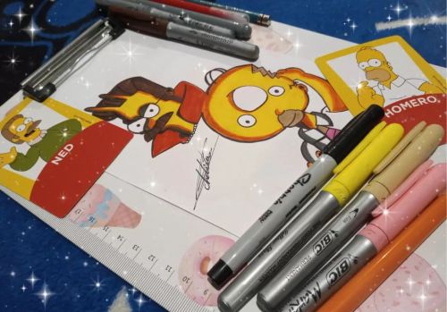 Nuevo Dibujo!! ‍ #cartoondrawing #cartoonart #cartoonartist #cartoon #fanart #thesimpsons #simps