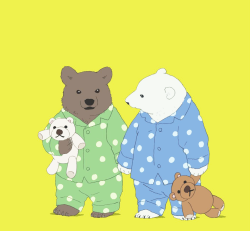 heartswept-archive:  “Well, Grizzly and I are childhood friends.”   Holy crap, bears in pajamas