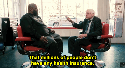 micdotcom:  micdotcom:  Watch: Killer Mike and Bernie Sanders also discussed the