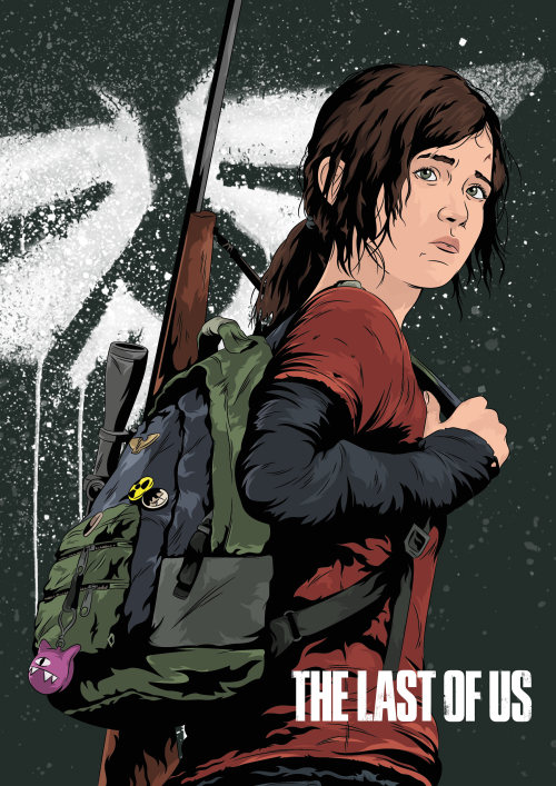 thegamefreaks: The Last of Us - EllieArt by Romain Gauquelin