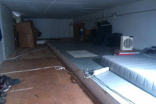 theworstroom: Bushwick, Brooklyn. $750.00 “The room is appox 4ft. tall so you cannot