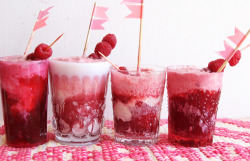 delectabledelight:     framboise floats.  