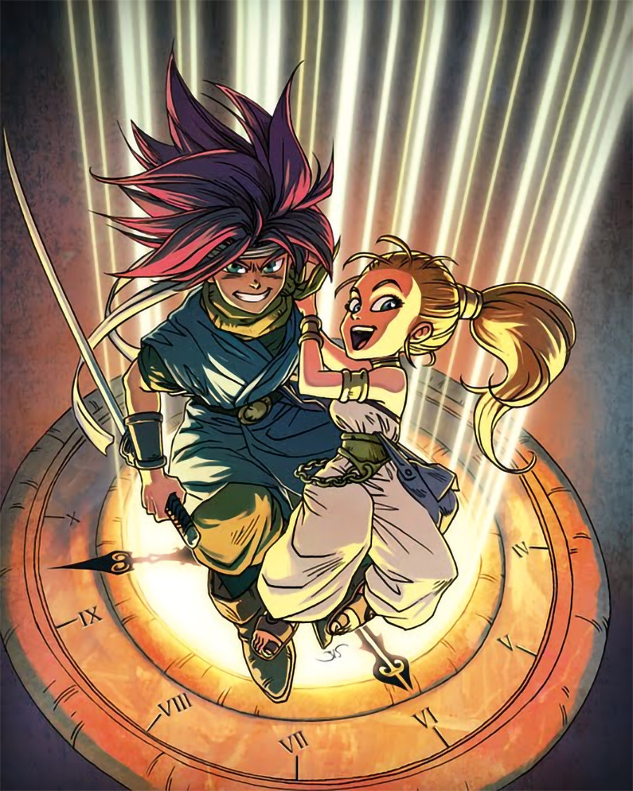 fantasyanime:  Love this Chrono Trigger fan art 😁Art 1 source  Art 2 source 