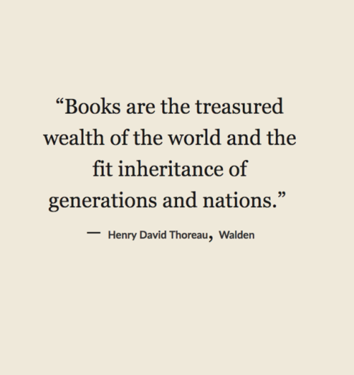 Walden By Henry David Thoreau  |  @wnq-books