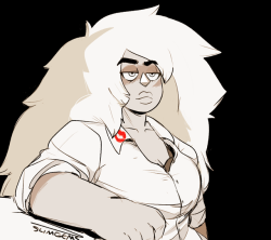 slimgems:  i just like drawin jasp w rolled