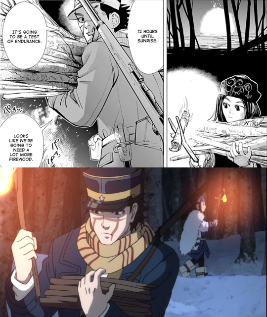 Golden Kamuy Hunting Manga Vs Anime Episode 1 Wenkamuy Golden Kamuy Hunting Manga Vs Anime Episode 1 Wenkamuy