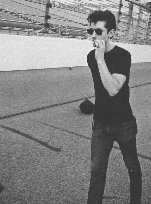 charlotteomalley:  Some girls crush on One Direction, I crush on Alex Turner.