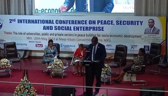 MKU Peace Conference Kicks Off With Munya Call For Peace
