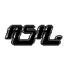 Pixel art of the logo of the indie rock band Ash, version 3