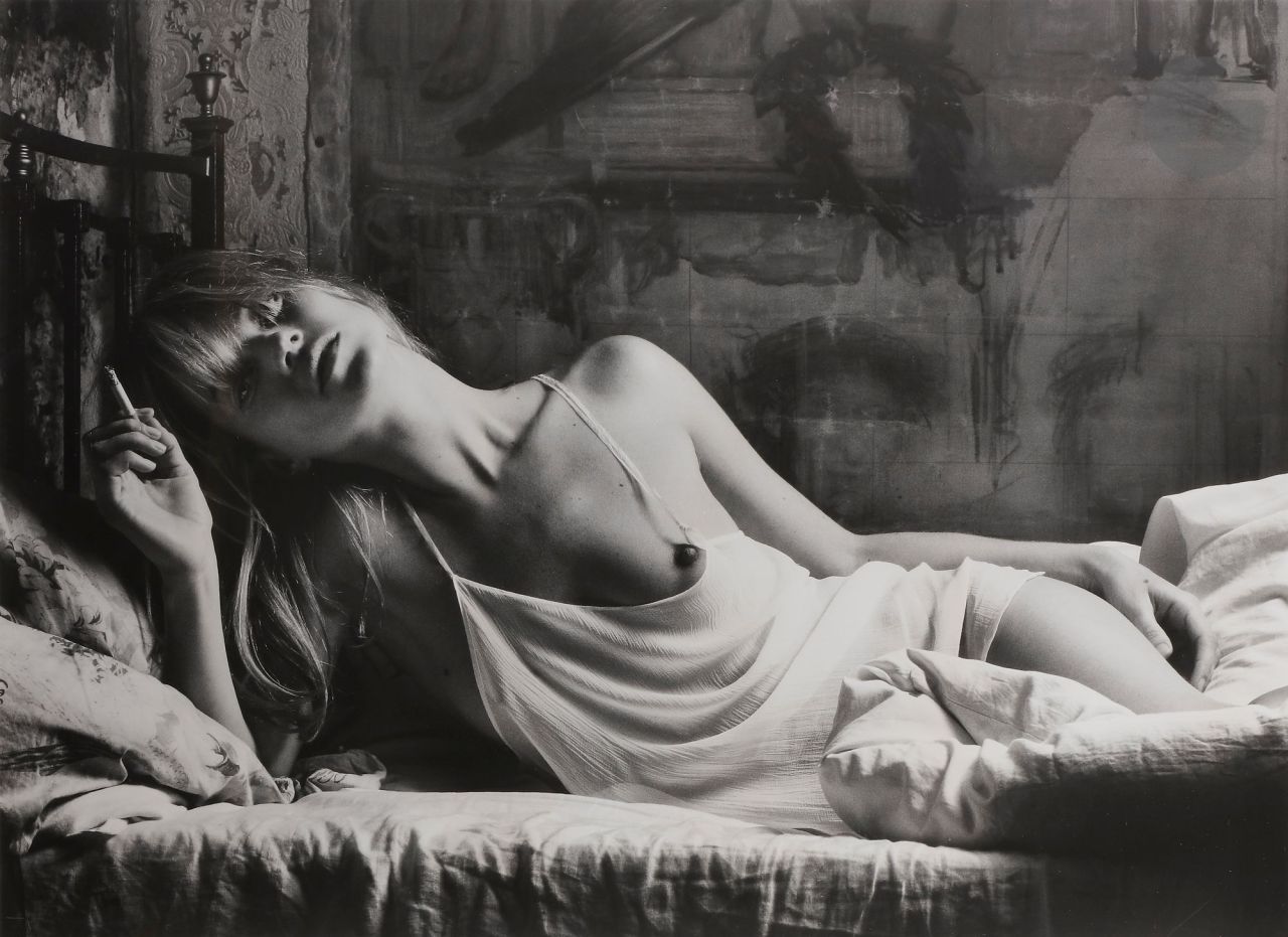 sylvainbuffet:Hedi Slimane (1968) Untitled (Kate Moss), 2008.
