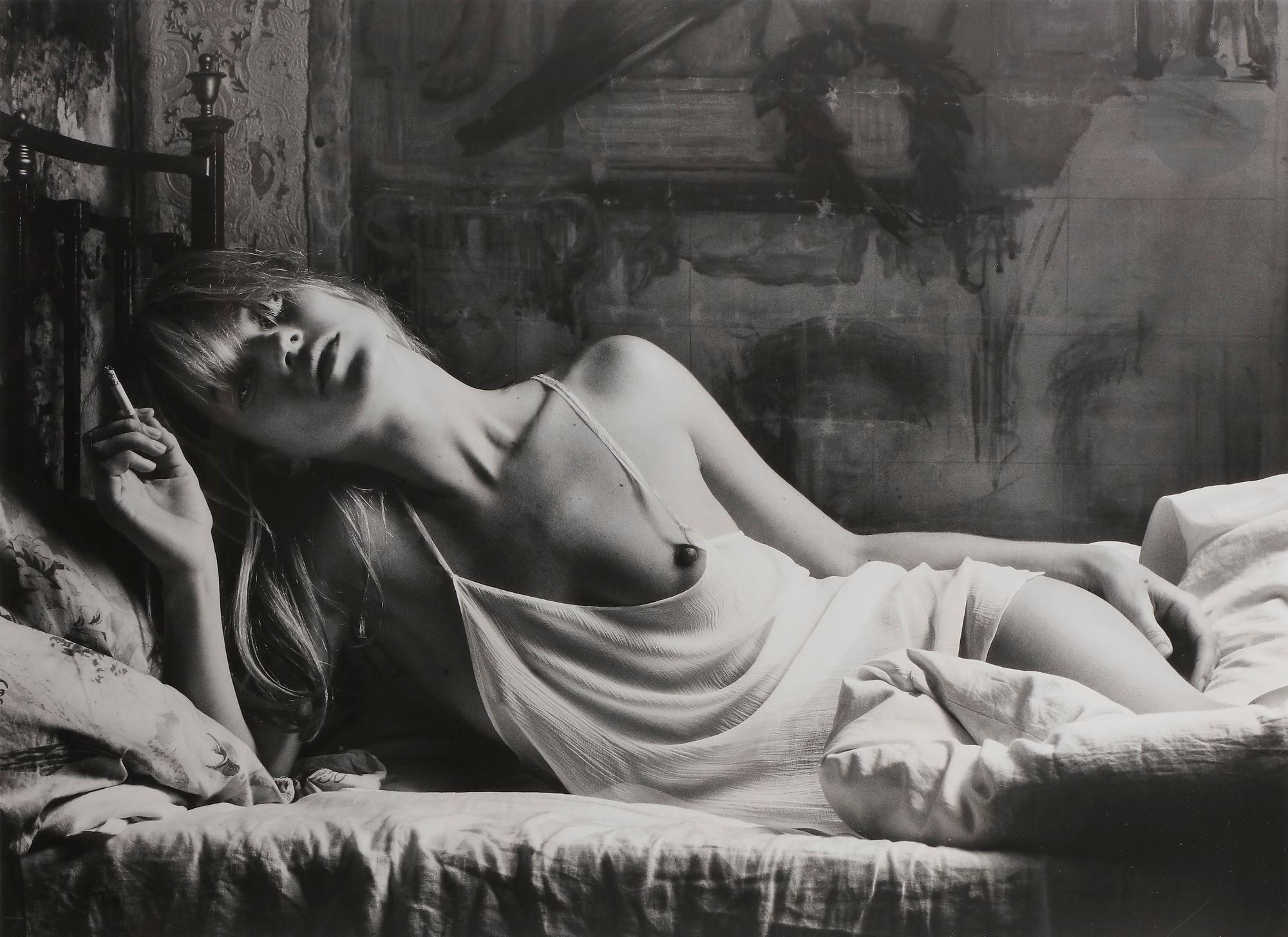 sylvainbuffet:Hedi Slimane (1968) Untitled (Kate Moss), 2008.
