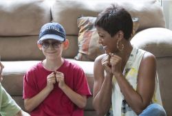 newsnation:  Crossing one off #BensBucketList Last Friday, Tamron promised 9-year-old Ben Pierce, who is slowly going blind from a premature birth, that she’d help him fulfill one of the wishes on his ‘bucket list.’ Well, she kept her promise and