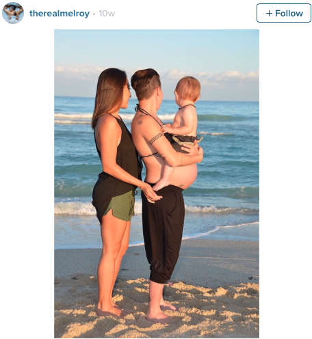 micdotcom:  You may have seen Melanie and Vanessa Iris Roy’s side-by-side pregnancy photo (top), as it’s been massively viral — but it’s definitely not the only inspiring and adorable shot of their family. In fact, every one of these deserves