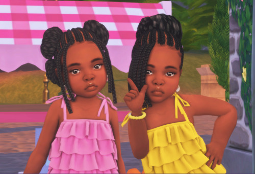 Sims 4 Maxis Match Hair Afro Textured