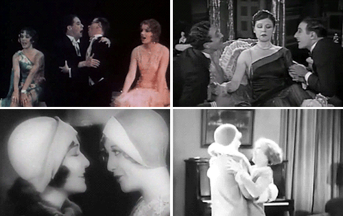 barbara-stanwyck:Same-sex Kisses in Classic FilmsRomantic and sexual kisses between people of the sa