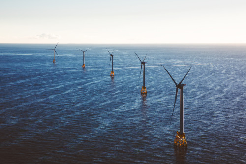 Photographer Chris New captures a beautiful shot of the full breadth of Deepwater Wind’s Block Islan